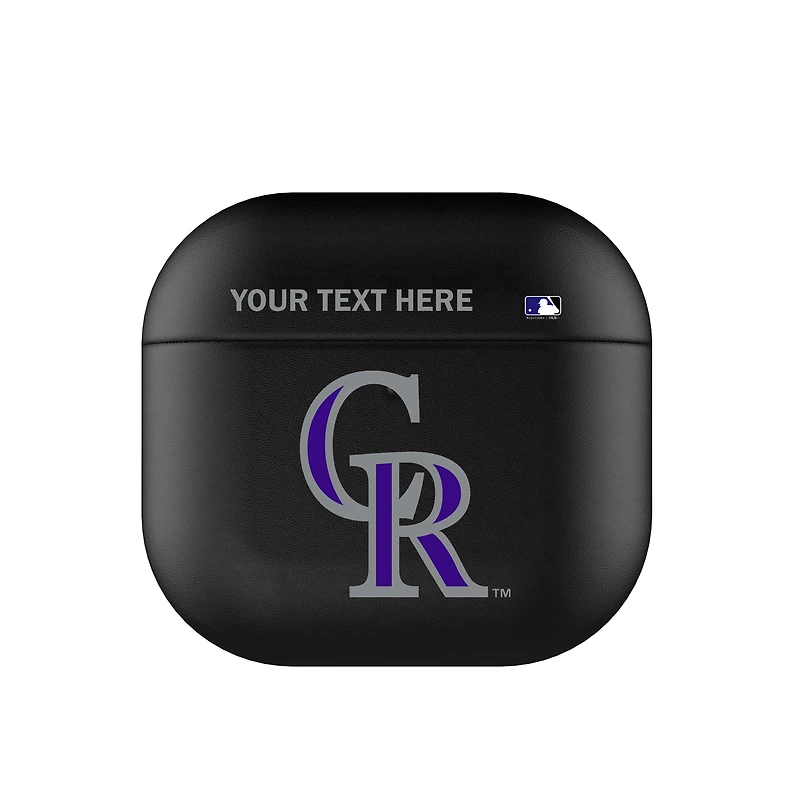 Keyscaper Colorado Rockies Personalized Insignia AirPods 4th Generation Case Cover