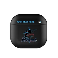 Keyscaper Miami Marlins Personalized Insignia AirPods 4th Generation Case Cover