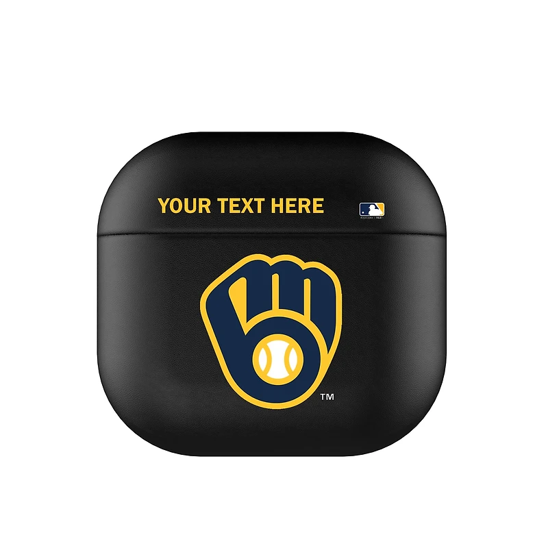 Keyscaper Milwaukee Brewers Personalized Insignia AirPods 4th Generation Case Cover