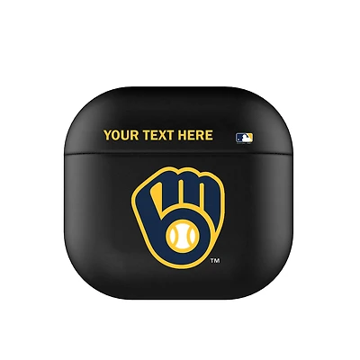 Keyscaper Milwaukee Brewers Personalized Insignia AirPods 4th Generation Case Cover