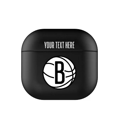 Keyscaper Brooklyn Nets Personalized Insignia AirPods 4th Generation Case Cover