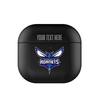 Keyscaper Charlotte Hornets Personalized Insignia AirPods 4th Generation Case Cover