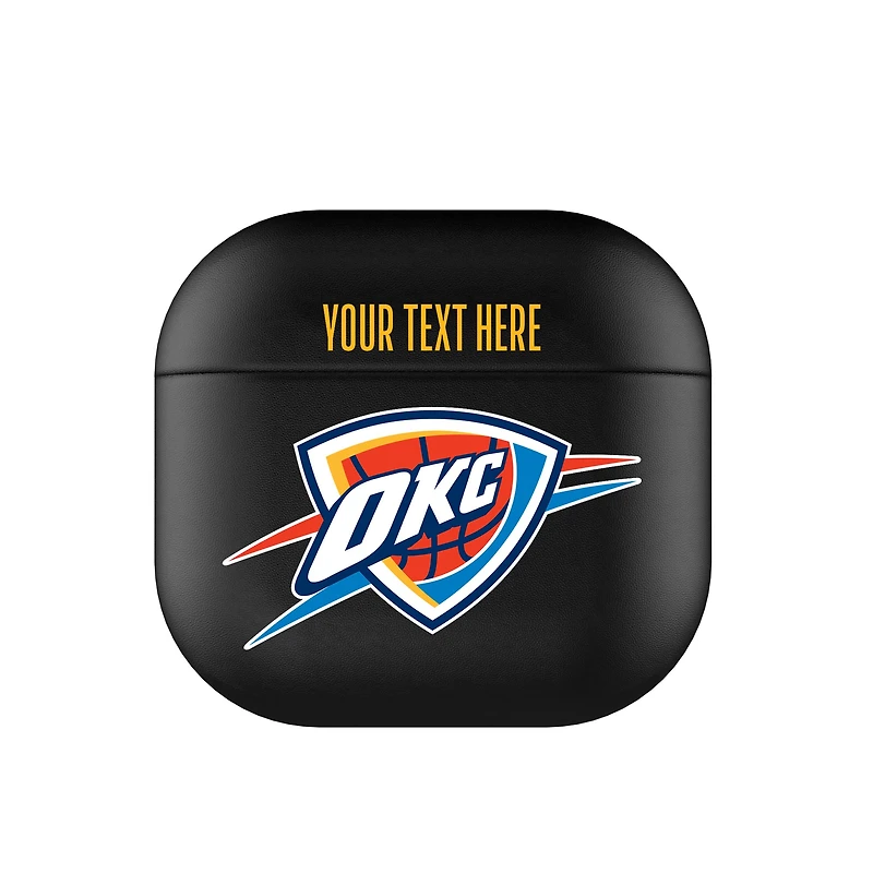 Keyscaper Oklahoma City Thunder Personalized Insignia AirPods 4th Generation Case Cover