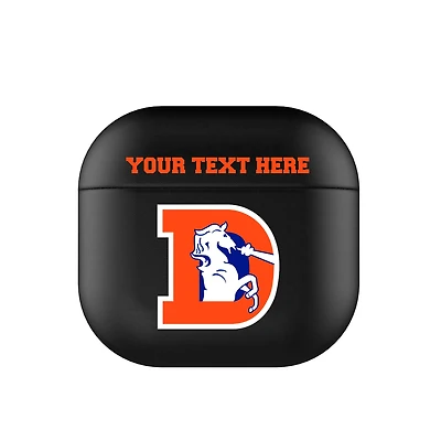 Keyscaper Denver Broncos Personalized Insignia AirPods 4th Generation Case Cover