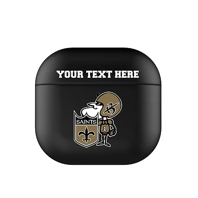 Keyscaper New Orleans Saints Personalized Insignia AirPods 4th Generation Case Cover