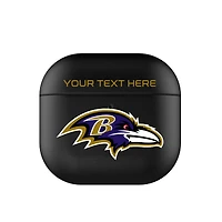 Keyscaper Baltimore Ravens Personalized Insignia AirPods 4th Generation Case Cover