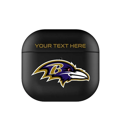 Keyscaper Baltimore Ravens Personalized Insignia AirPods 4th Generation Case Cover