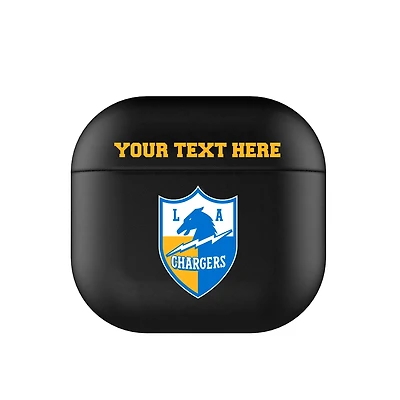 Keyscaper Los Angeles Chargers Personalized Insignia AirPods 4th Generation Case Cover