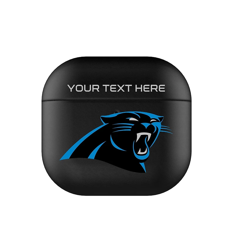 Keyscaper Carolina Panthers Personalized Insignia AirPods 4th Generation Case Cover