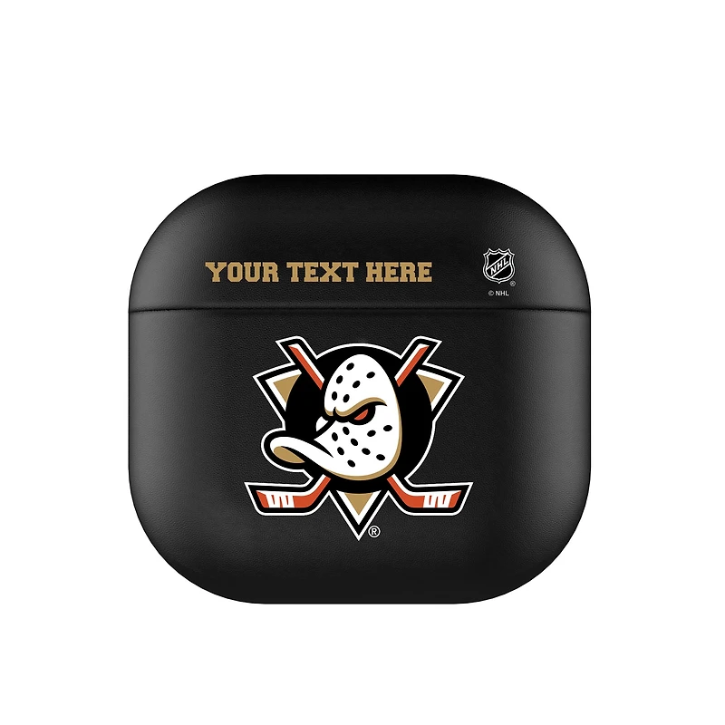 Keyscaper Anaheim Ducks Personalized Insignia AirPods 4th Generation Case Cover