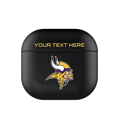 Keyscaper Minnesota Vikings Personalized Insignia AirPods 4th Generation Case Cover