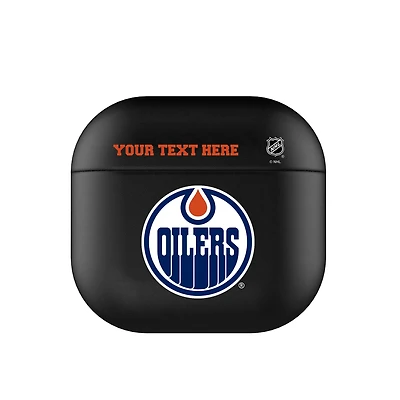 Keyscaper Edmonton Oilers Personalized Insignia AirPods 4th Generation Case Cover