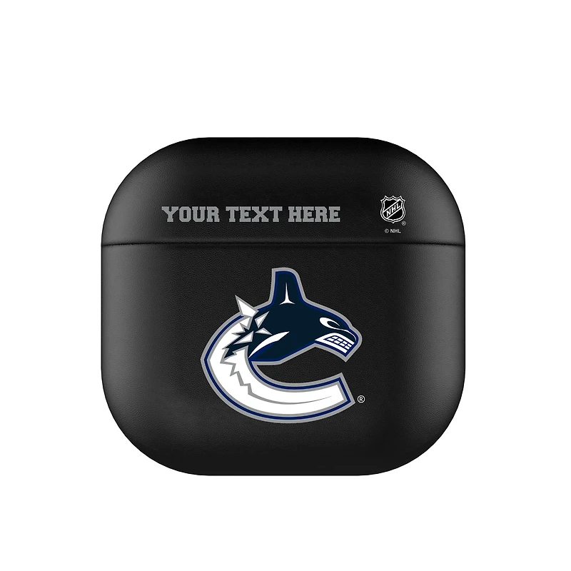 Keyscaper Vancouver Canucks Personalized Insignia AirPods 4th Generation Case Cover