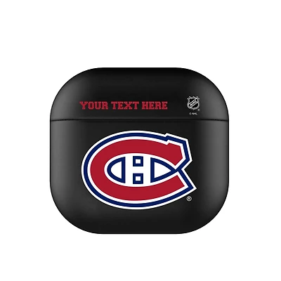 Keyscaper Montreal Canadiens Personalized Insignia AirPods 4th Generation Case Cover