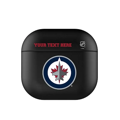 Keyscaper Winnipeg Jets Personalized Insignia AirPods 4th Generation Case Cover