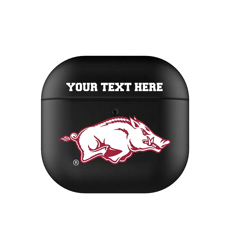 Keyscaper Arkansas Razorbacks Personalized Insignia AirPods 4th Generation Case Cover