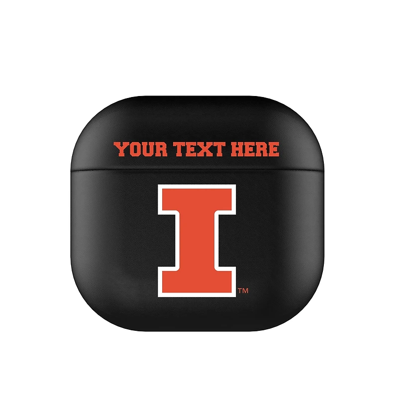 Keyscaper Illinois Fighting Illini Personalized Insignia AirPods 4th Generation Case Cover