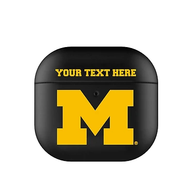 Keyscaper Michigan Wolverines Personalized Insignia AirPods 4th Generation Case Cover
