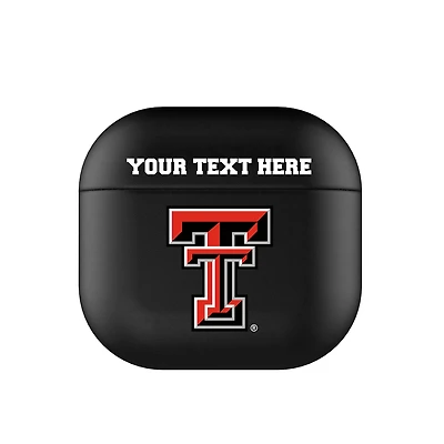 Keyscaper Texas Tech Red Raiders Personalized Insignia AirPods 4th Generation Case Cover