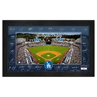 Highland Mint Los Angeles Dodgers Framed 12" x 20" 2025 Signature Field Photograph - Facsimile Signatures - Limited Edition of 5,000