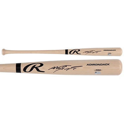 Nomar Garciaparra Boston Red Sox Autographed Blonde Rawlings Pro Bat