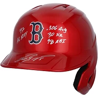 Nomar Garciaparra Boston Red Sox Autographed Alternate Chrome Replica Batting Helmet with Multiple 1997 AL ROY Inscriptions - Limited Edition of 10