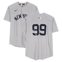 Aaron Judge New York Yankees Autographed Gray Nike Limited Jersey