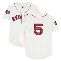 Nomar Garciaparra Boston Red Sox Autographed White Mitchell & Ness Authentic Jersey