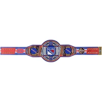 Igor Shesterkin New York Rangers Autographed WWE Legacy Title Belt with "No Quit in NY" Inscription
