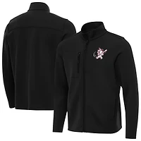 Men's Antigua Mississippi State Bulldogs Objection Swinging Bully Full-Zip Jacket