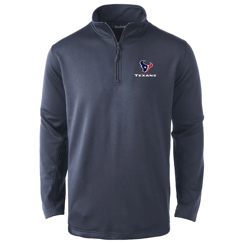 Unisex Dunbrooke Navy Houston Texans All-Star Tech Quarter-Zip Pullover
