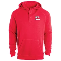 Men's Dunbrooke Red Kansas City Chiefs Montana Raglan Thermal Hoodie