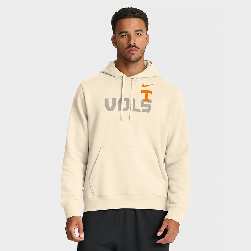 Men's Nike Cream Tennessee Volunteers Campus Shadow Hoodie