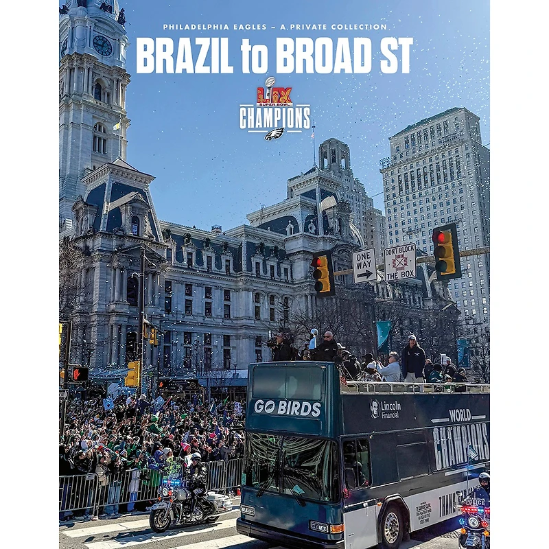 Philadelphia Eagles Super Bowl LIX Champions Official Commemorative Book