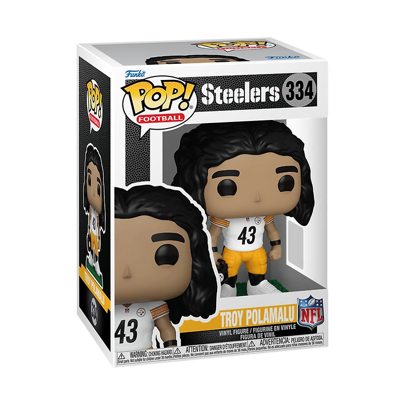 Funko Troy Polamalu Pittsburgh Steelers Pop! #334 Vinyl Figure