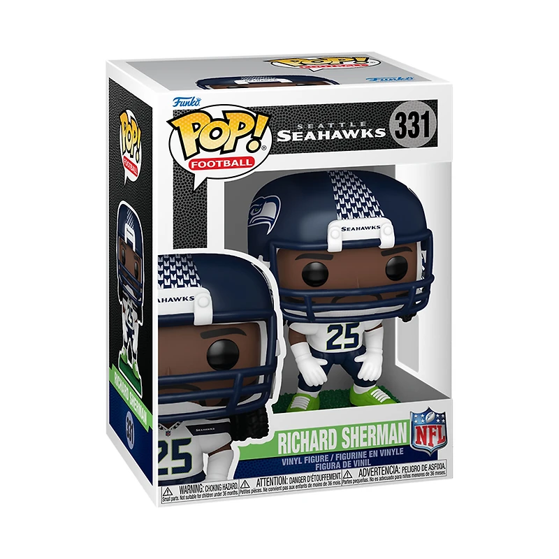 Funko Richard Sherman Seattle Seahawks Pop! #331 Vinyl Figure