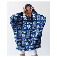 Pegasus Kentucky Wildcats 54" x 72" Homefield Repeat Logo Wearable Hoodie Blanket