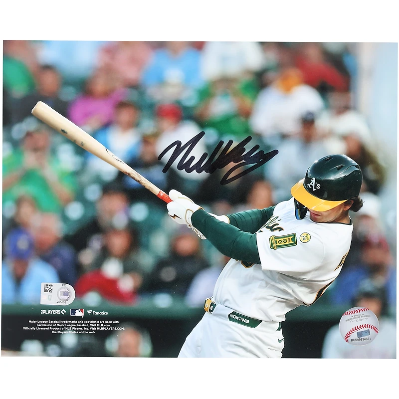 Nick Kurtz Athletics Autographed 8" x 10" MLB Debut Photograph