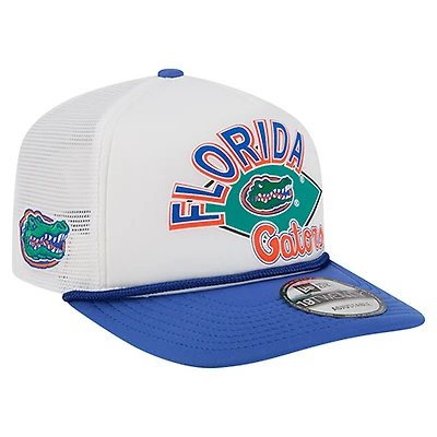 Men's New Era  White Florida Gators Diamond 19TWENTY Golfer Adjustable Hat