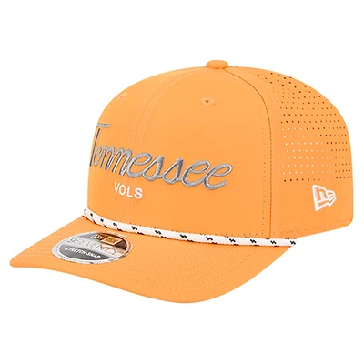 Men's New Era Tennessee Orange Tennessee Volunteers Script Performance Rope 9SEVENTY Adjustable Hat