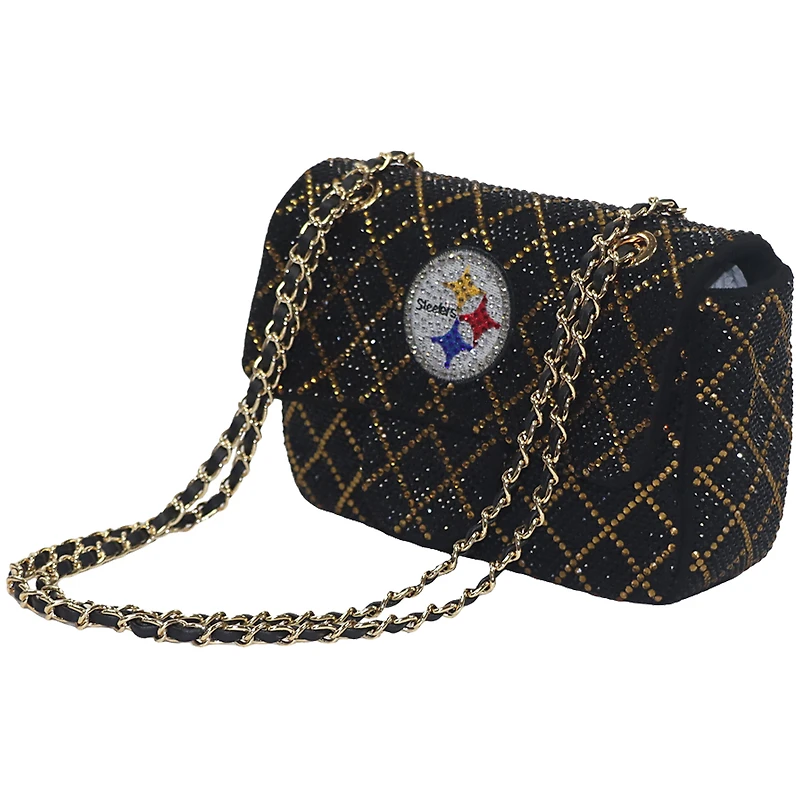 Cuce Pittsburgh Steelers Crystal Crossbody Purse