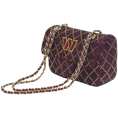 Cuce Washington Commanders Crystal Crossbody Purse