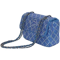 Cuce Detroit Lions Crystal Crossbody Purse