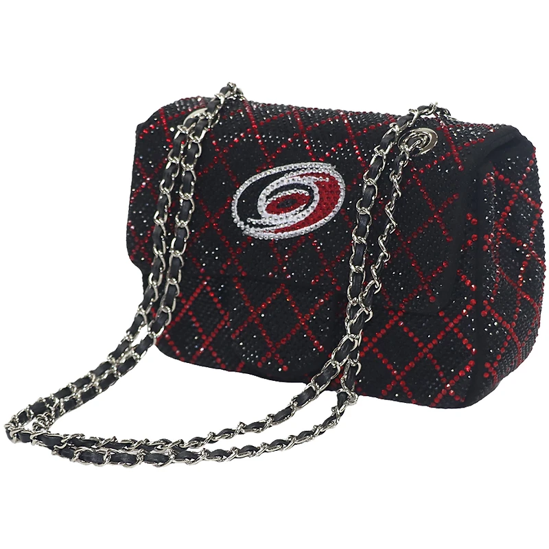 Cuce Carolina Hurricanes Crystal Crossbody Purse