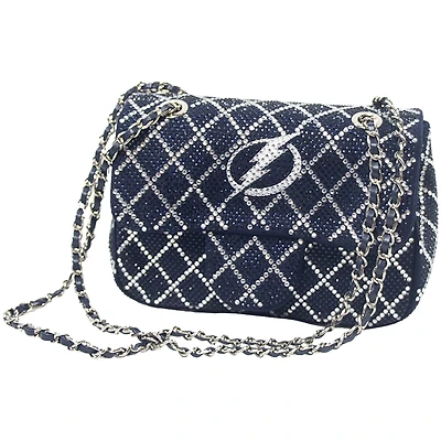 Cuce Tampa Bay Lightning Crystal Crossbody Purse