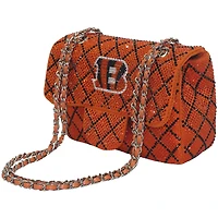 Cuce Cincinnati Bengals Crystal Crossbody Purse