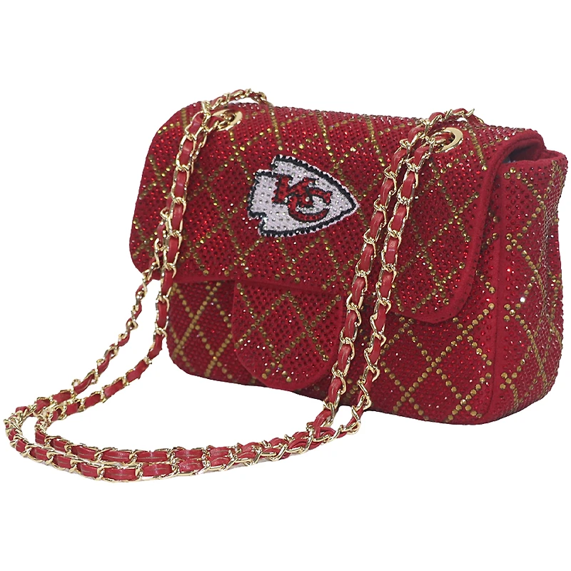 Cuce Kansas City Chiefs Crystal Crossbody Purse