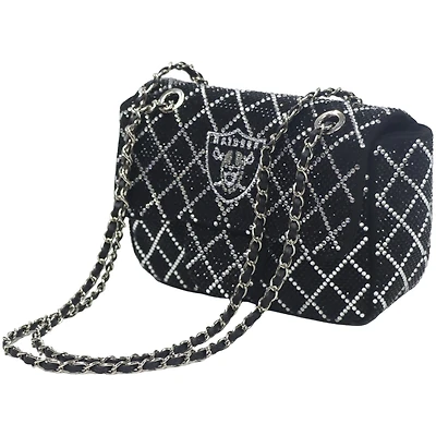 Cuce Las Vegas Raiders Crystal Crossbody Purse