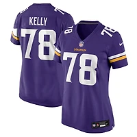 Women's Nike Ryan Kelly  Purple Minnesota Vikings Team Game Jersey