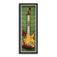 Washington Commanders 14" x 37" Framed Electric Guitar Print